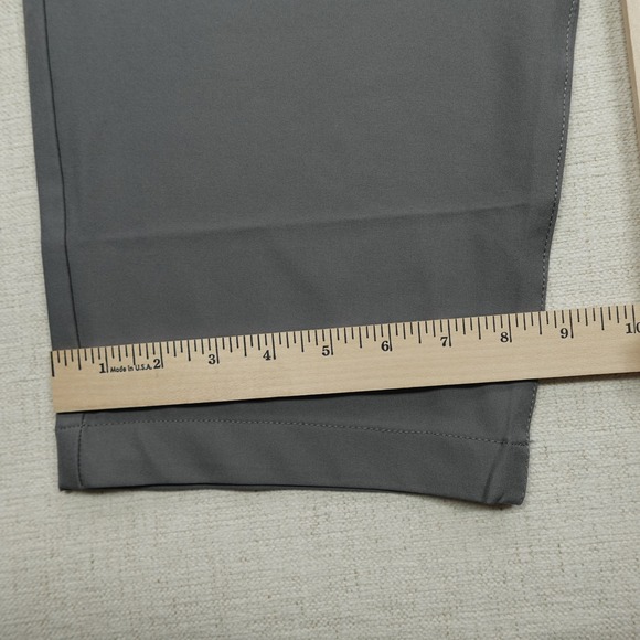 Marc New York Pants Mens 40x29 Gray Performance Stretch Athletic Casual Golf - Picture 9 of 14